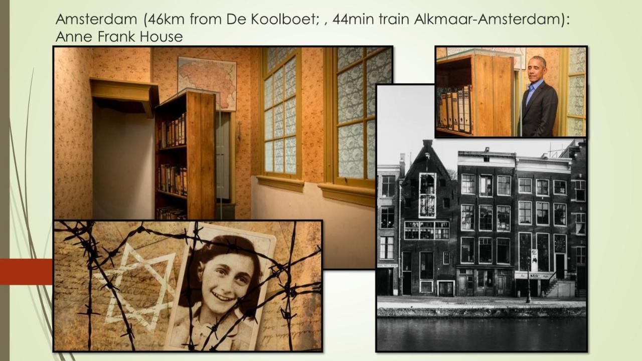 Vakantiewoning De Koolboet Koedijk エクステリア 写真